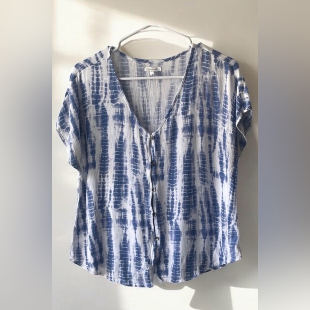 Maurices Tie-Dye Button-Down Shirt